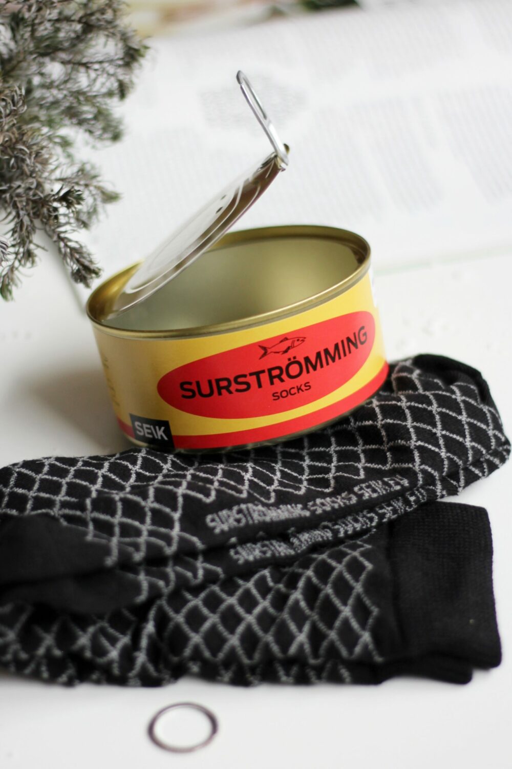 Chaussettes en Conserve Surströmming #nofish (taille 40 - 46, pour