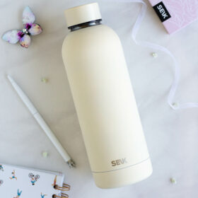 SEIK Water Bottle / Thermos - yellow color 500ml